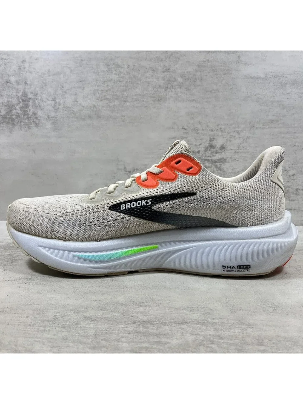 Brooks Ghost 17 Running Shoes - Men's Size 9 - White - Picture 5 of 9